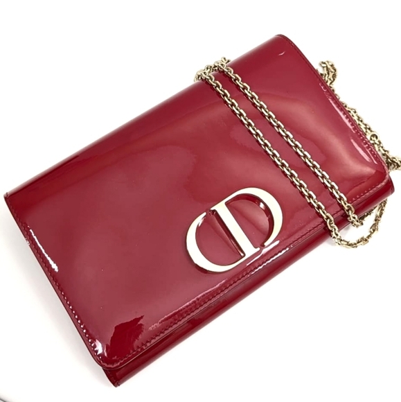 ✨️💎Authentic Christian Dior 30 Montaigne patent leather pouch - Picture 8 of 16